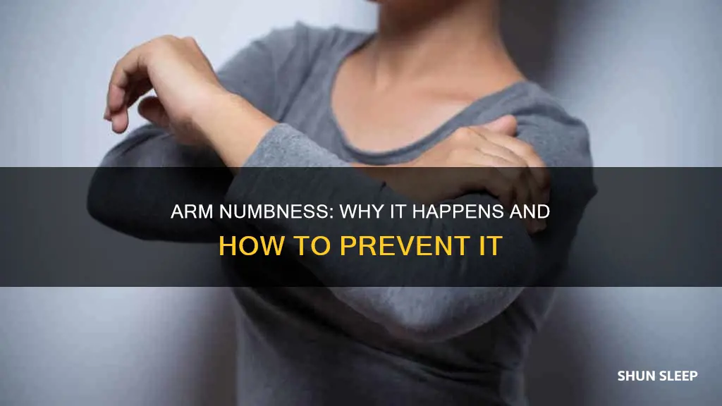what happens when your arm goes numb while sleeping