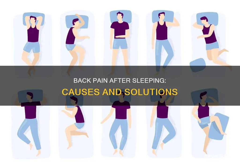 what happens when your back hurts after sleeping