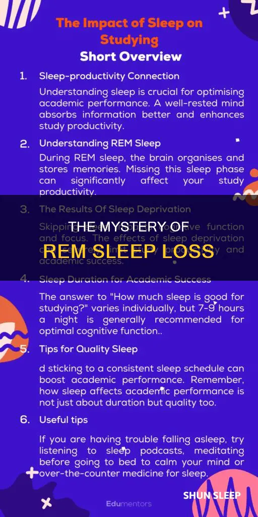 what happens when your body goes without rem sleep