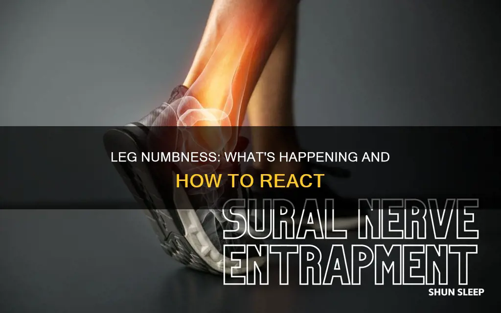 what happens when your leg goes to sleep