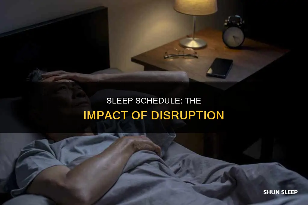what happens whwn i have a screwed up sleep schedule