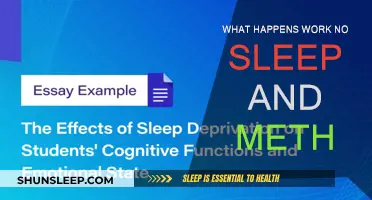 The Dangers of Mixing Work, No Sleep, and Meth