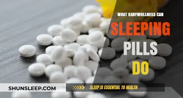 Sleeping Pills: The Dark Side of a Good Night's Rest