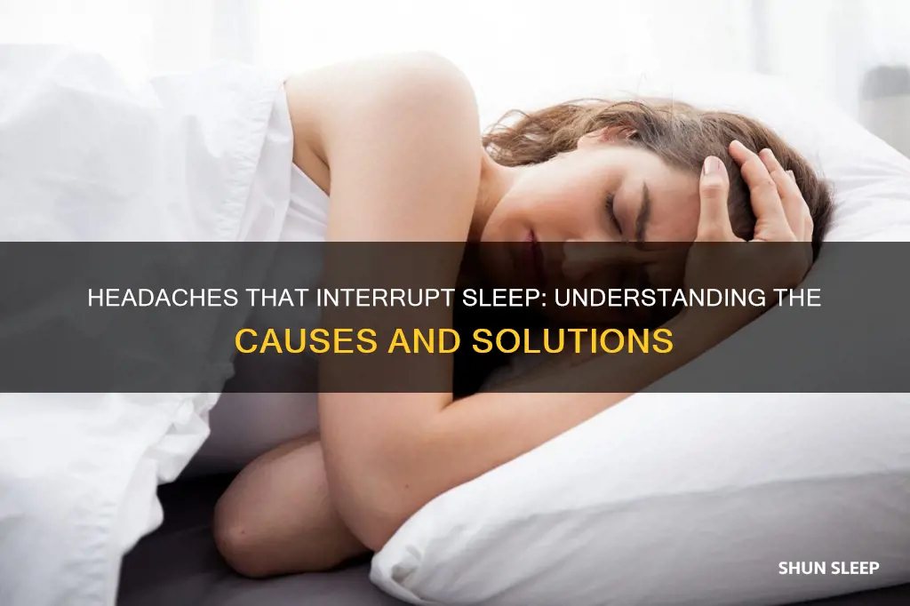 what headaches wake you up from sleep