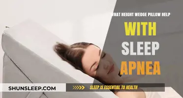Optimal Wedge Pillow Height for Sleep Apnea Relief and Better Sleep