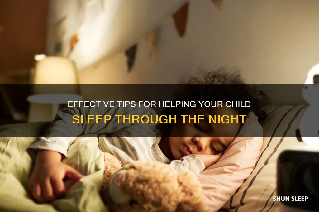 what help a child sleep through the night