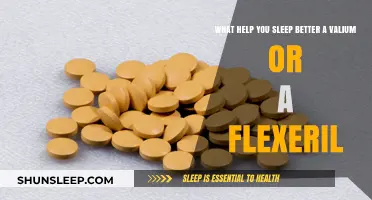 Valium vs. Flexeril: Which Promotes Better Sleep? A Comparison