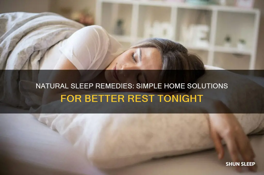 what help you sleep home remedies