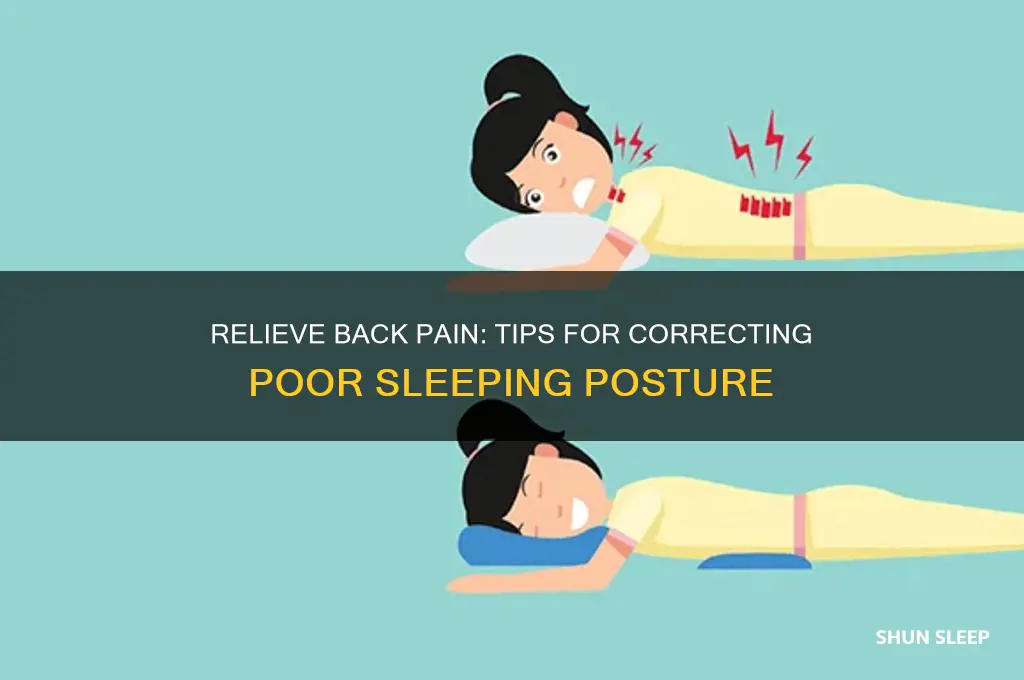 what helps back pain from sleeping wrong