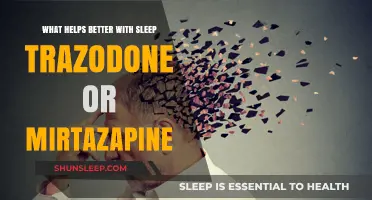 Trazodone vs. Mirtazapine: Which Sleep Aid Works Best for You?