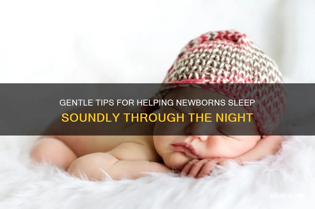 what helps newborns sleep