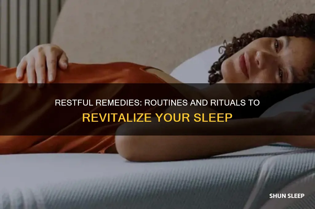 what helps promote sleep starting with r