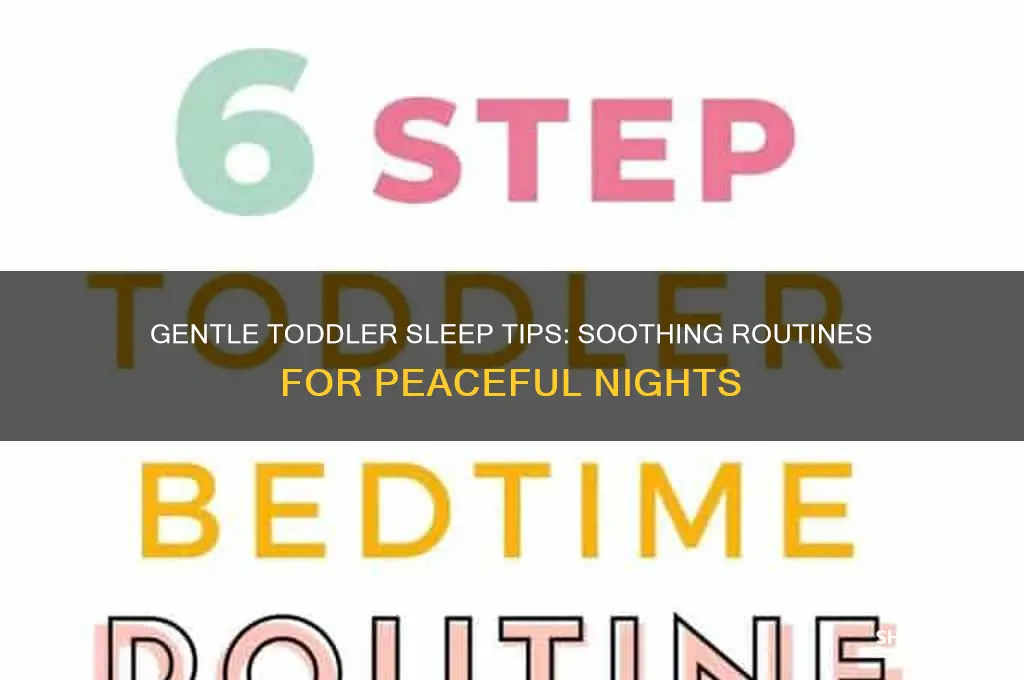 what helps put toddlers to sleep