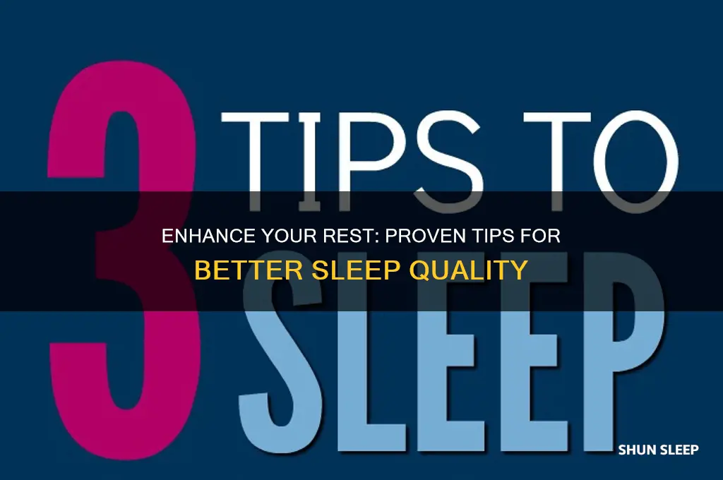 what helps sleep quality