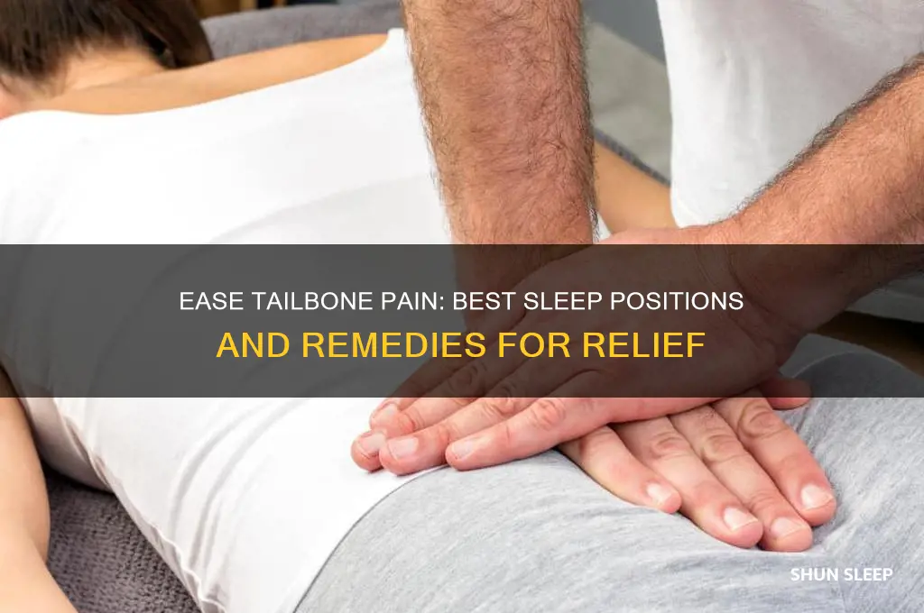 what helps tailbone pain while sleeping