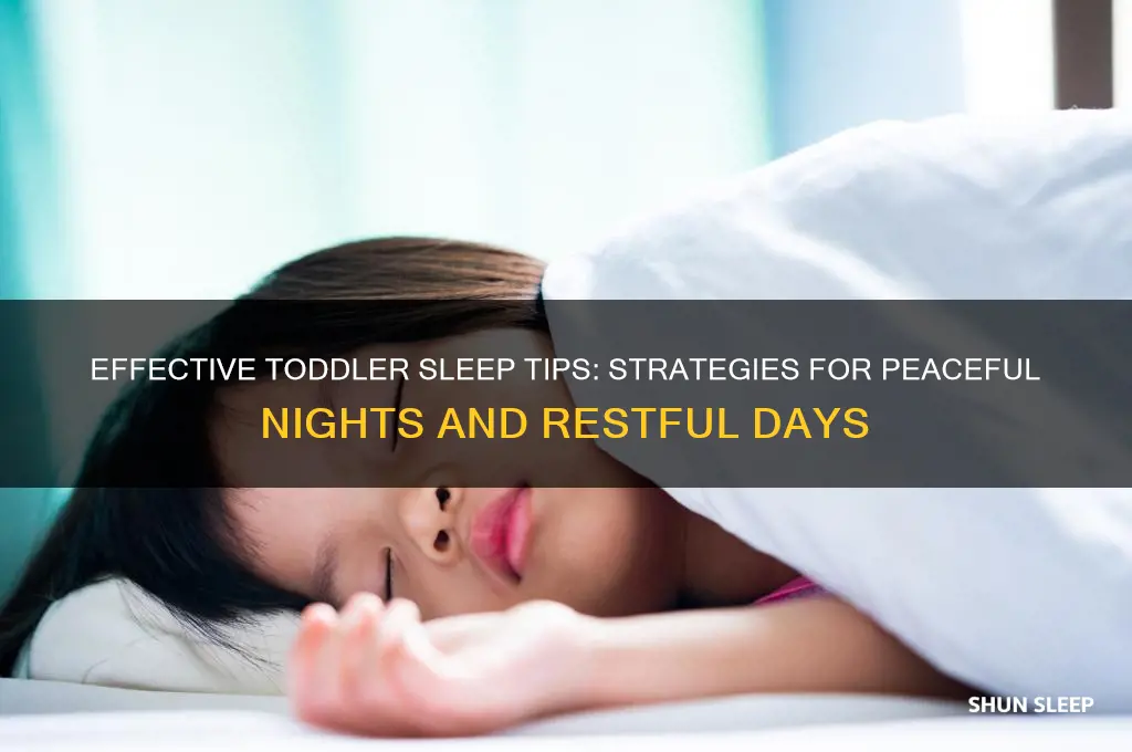 what helps toddlers sleep