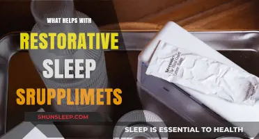 Boost Restorative Sleep: Top Supplements for Quality Rest and Recovery