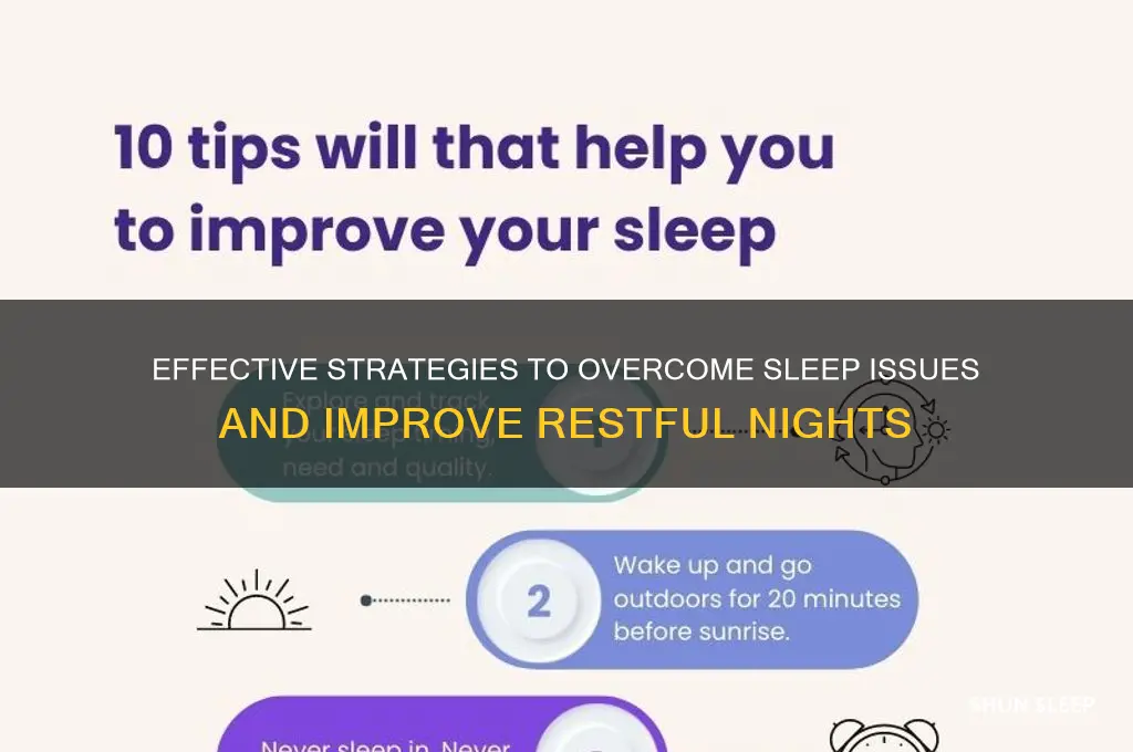 what helps with sleeping problems