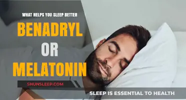Benadryl vs. Melatonin: Which Sleep Aid Works Best for You?