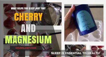 Tart Cherry and Magnesium: Natural Sleep Aids for Better Rest