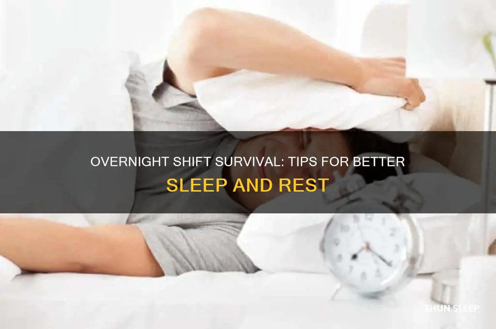 what helps you sleep when working overnights