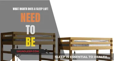 Sleep Loft Heights: How High Should You Go?