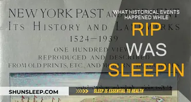 Historical Events that Occurred During Rip's Slumber