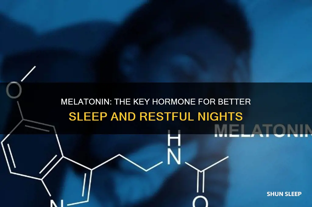 what hormone helps you sleep
