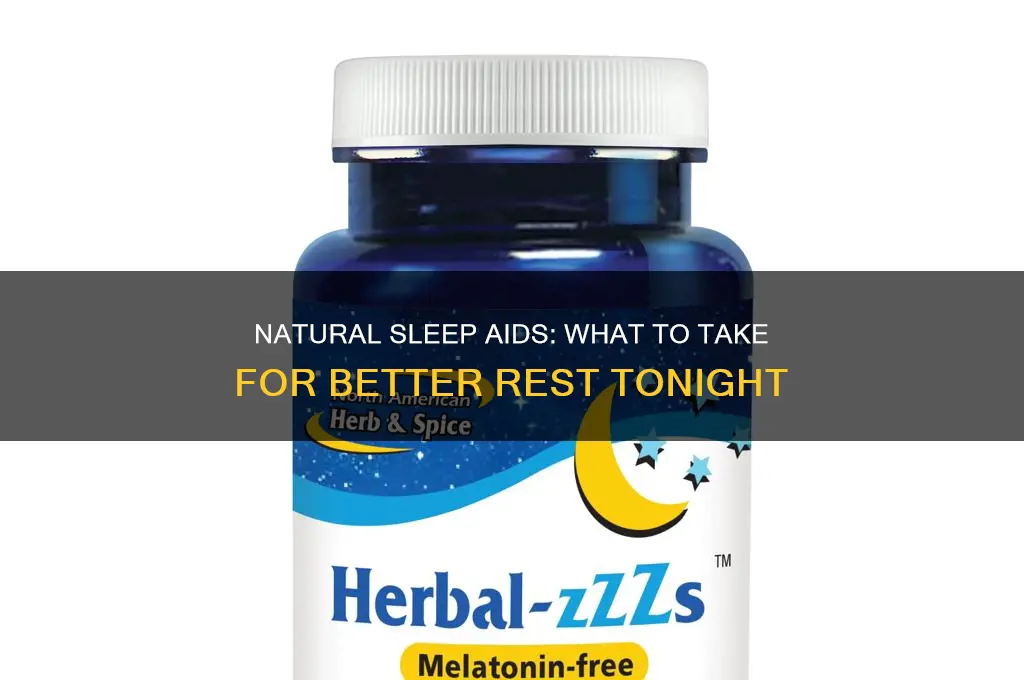 what i can take to help me sleep