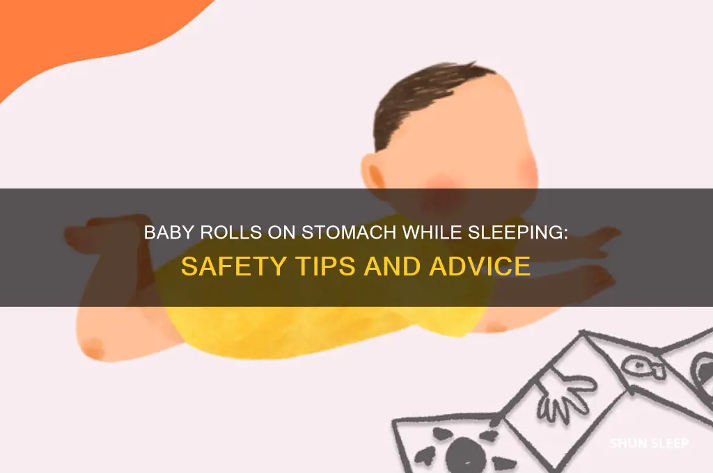 what if baby rolls on stomach while sleeping