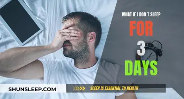 The Dangers of Sleep Deprivation: 72 Hours Without Sleep