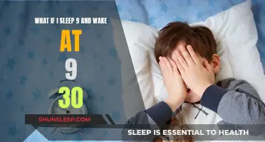 Sleep and Wake: The 9-to-9:30 Schedule's Impact