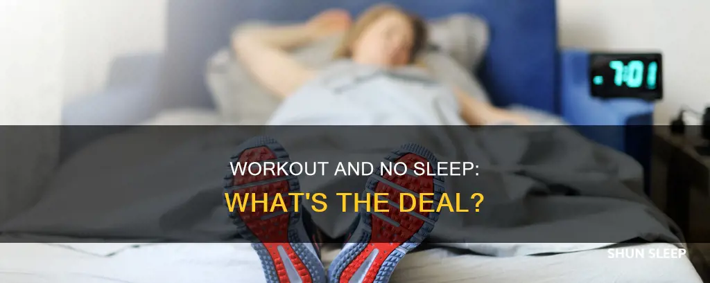 what if you don sleep well after a workout