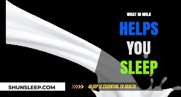 Milk's Sleep Secret: Unlocking the Natural Ingredients for Better Rest