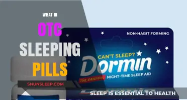 OTC Sleeping Pills: What's in Them?