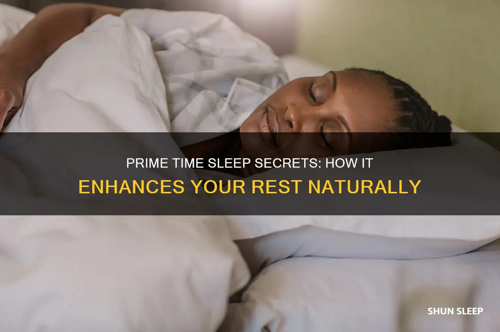 what in prime t helps you sleep