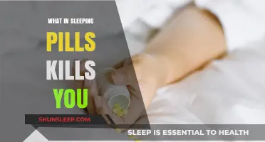 Sleeping Pills: What's the Deadly Ingredient?