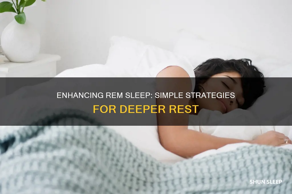 what increases rem sleep