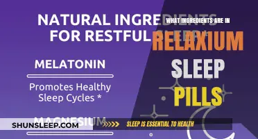 Relaxium Sleep Pills: Ingredients for a Good Night's Rest