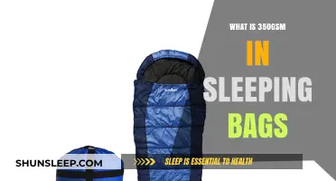 GSM Sleeping Bags: What Does 350 Mean?
