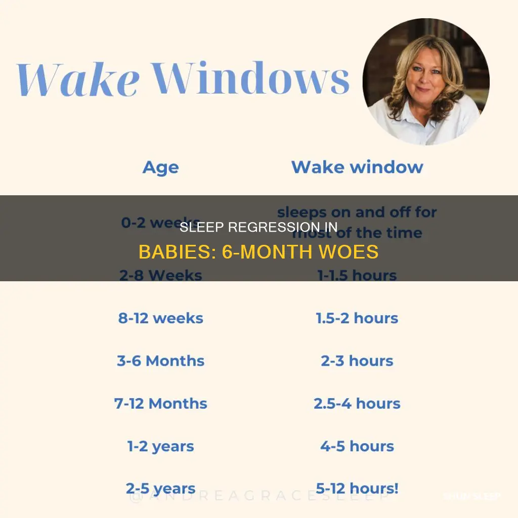 what is 6 month old sleep regression