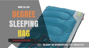 Warmth and Comfort: 50-Degree Sleeping Bags