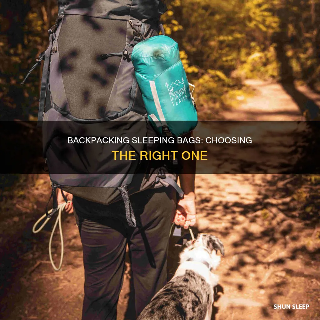what is a backpacking sleeping bag