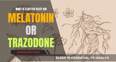Melatonin vs. Trazodone: Which Sleep Aid is Better?