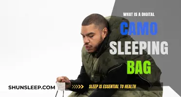Daring Digital Camo: Sleeping Bag Style