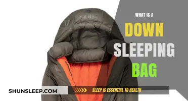 Down Sleeping Bag: Warmth and Comfort