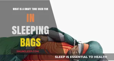 How Draft Tubes in Sleeping Bags Work