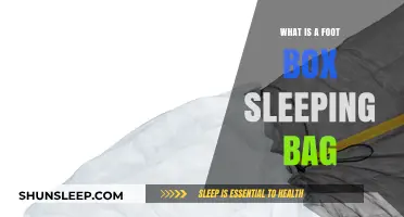 Foot Box Sleeping Bag: Comfortable Camping