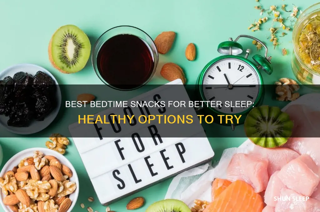 what is a good bedtime snack to help you sleep