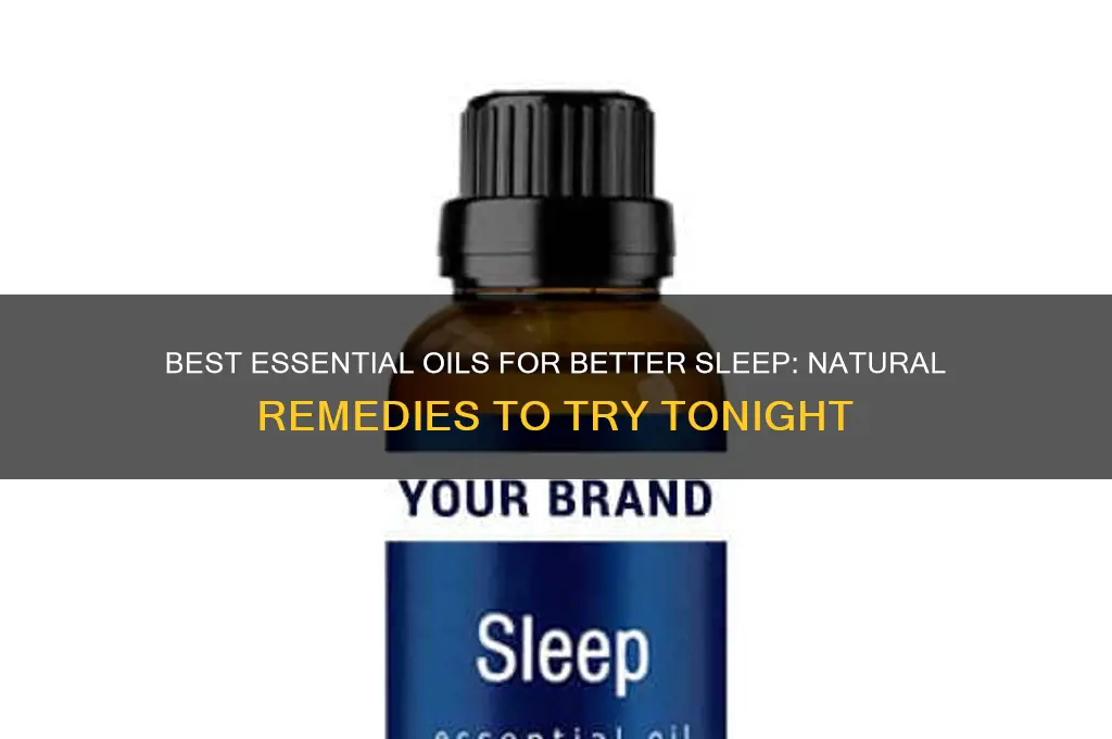 what is a good essential oil to help you sleep